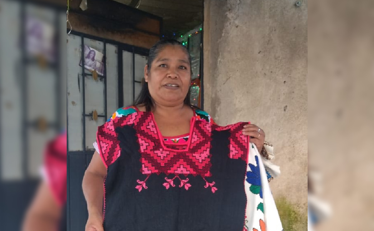 Esperanza, purépecha originaria de Michoacán, apoya a mujeres indígenas que no saben español (Diana Barajas)