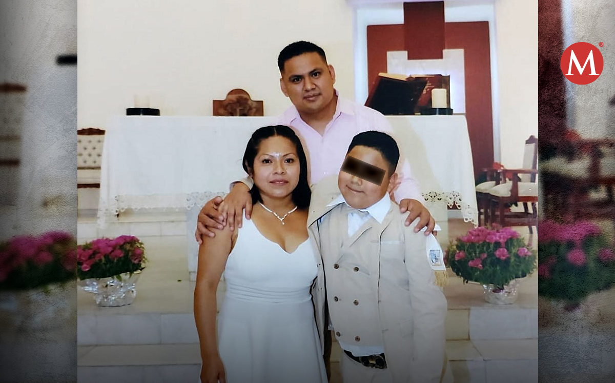 La familia de María antes de que su esposo migrara a los Estados Unidos (Especial)