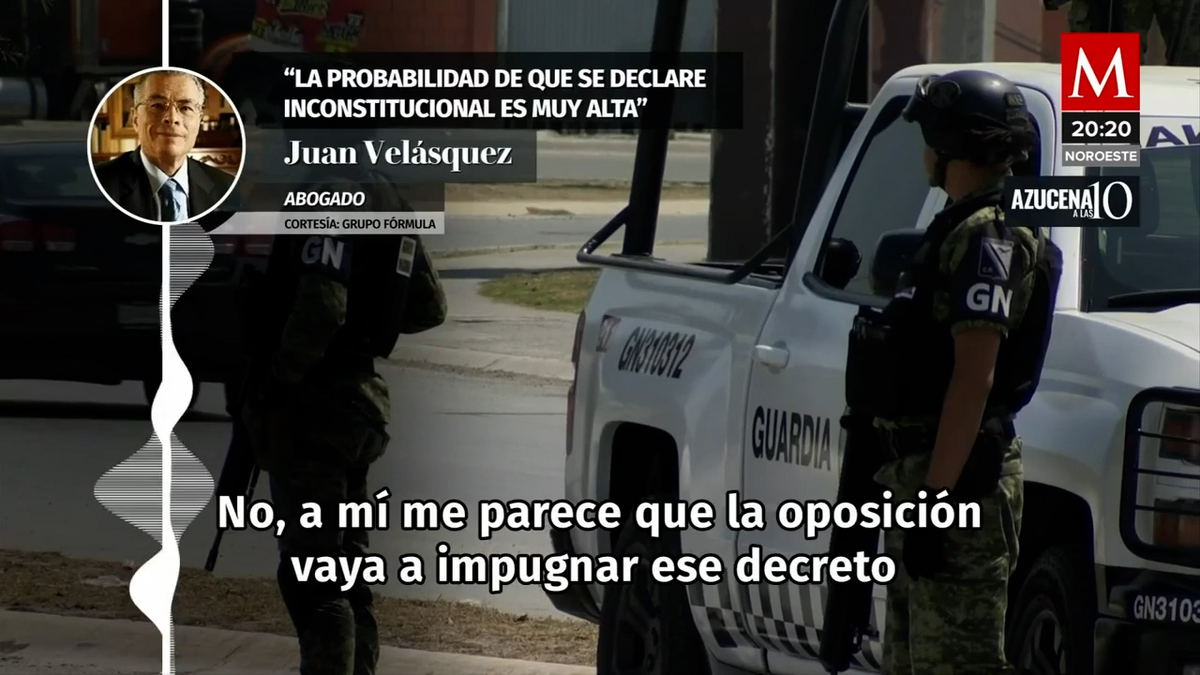Juan Velázquez, abogado. Es inconstitucional lo que quiere hacer AMLO