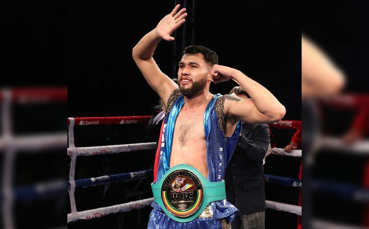 Julio “Canelito” Luna, boxeador lagunero. (Especial)