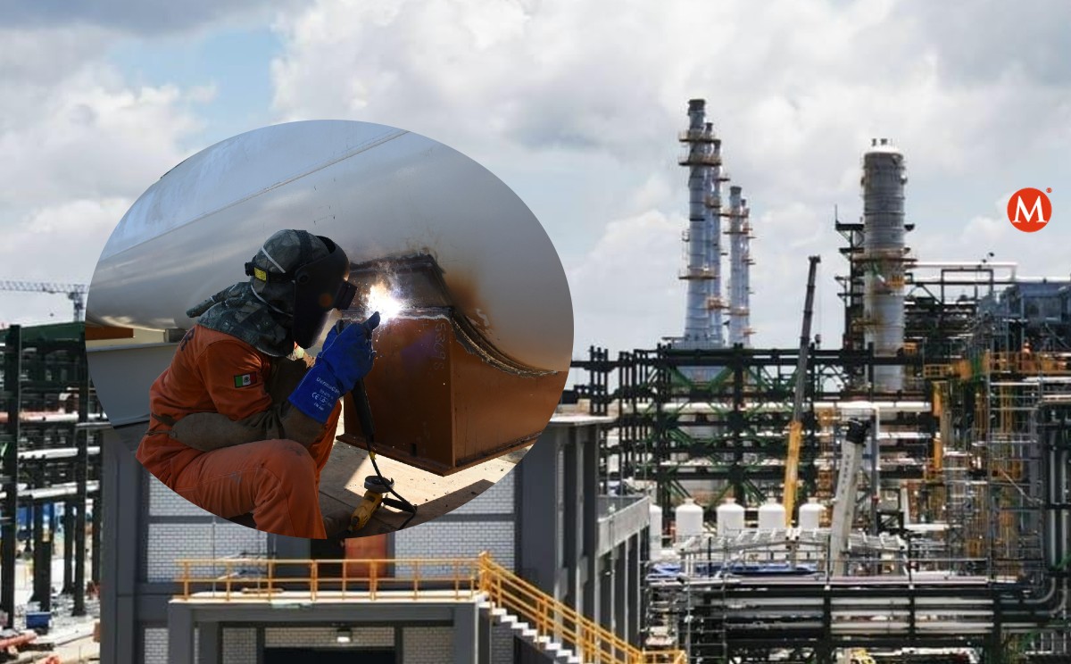 Obreros de Tamaulipas tienen en la Refinería Dos Bocas opción de empleo.
