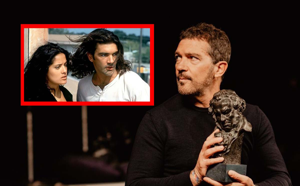 Antonio Banderas y Salma Hayek trabajaron juntos en 1995. (Especial)