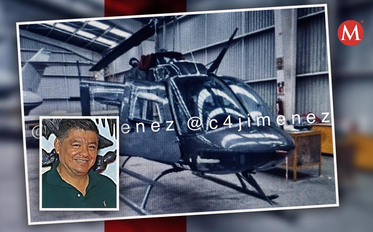 El dueño del helicóptero presuntamente robado fue secuestrado desde el 24 de junio, informó su familia. (Especial)