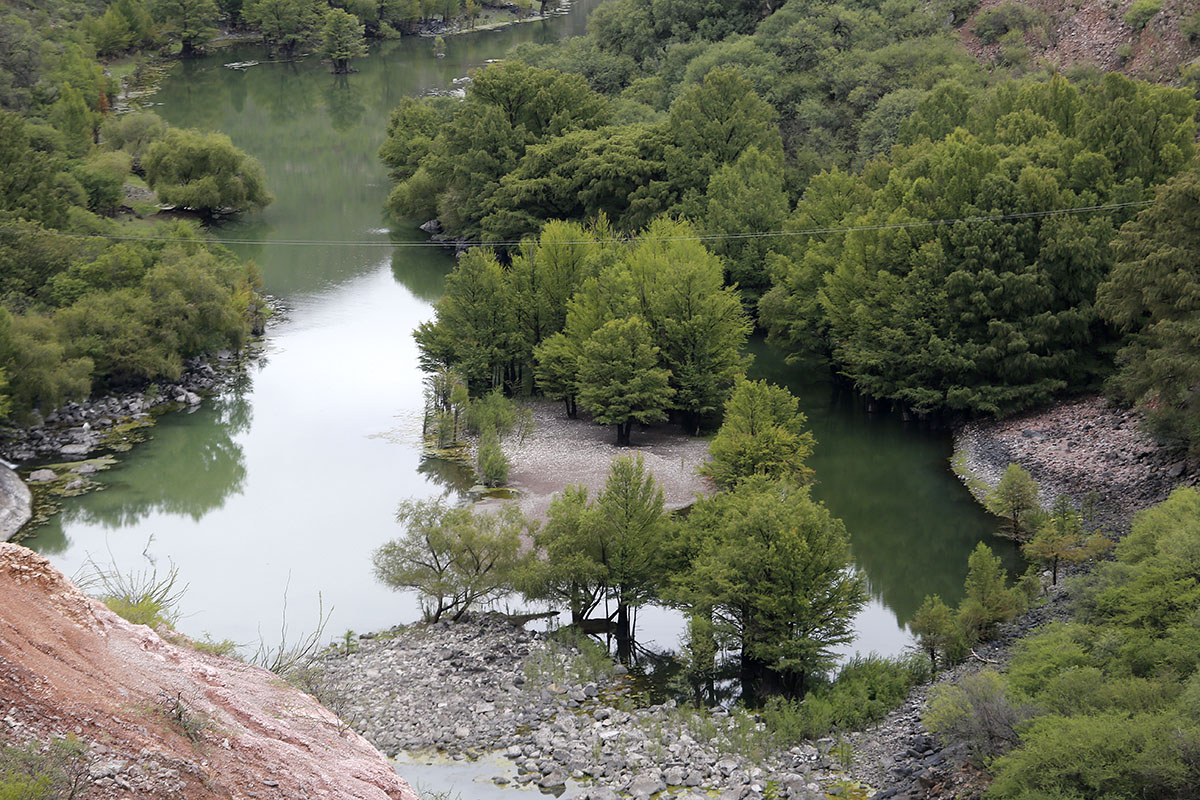 Actualmente se cuenta es de 767 mil millones 774 mil metros cúbicos de agua almacenada. (Rolando Riestra)