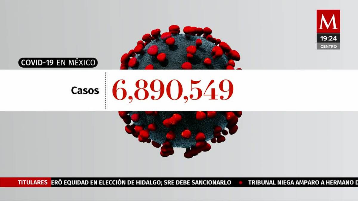 Muertes y contagios por covid-19 en México
