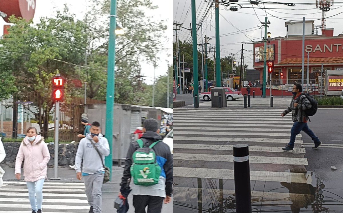Semáforos de la alcaldía Coyoacán no funcionan. | Enrique Luna