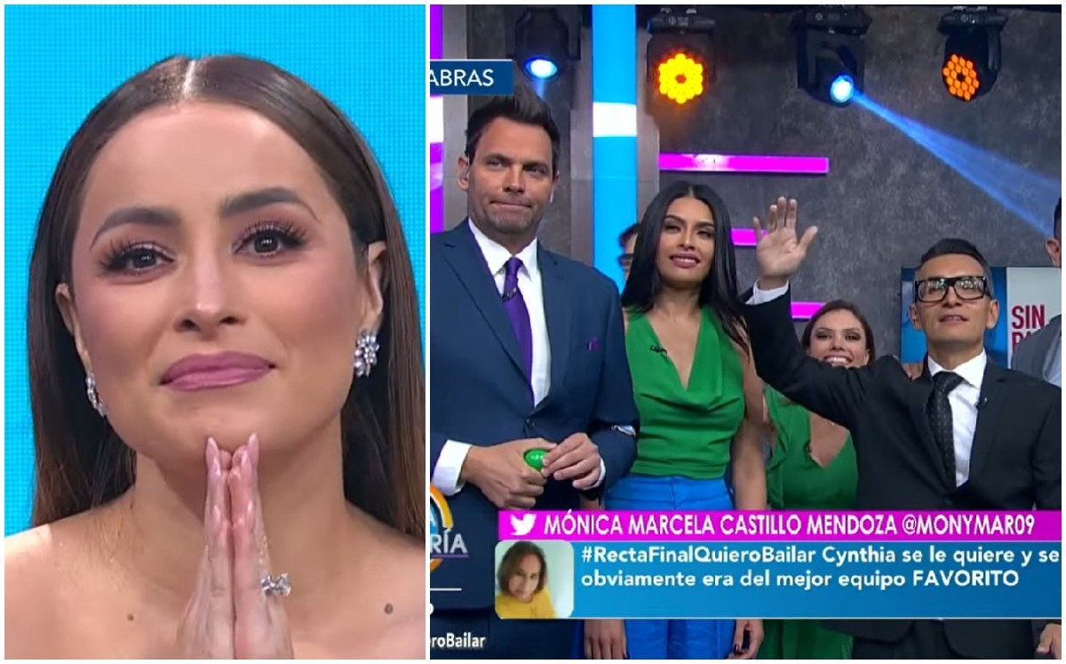 Cynthia Rodríguez baila y canta tema de Carlos Rivera en 'VLA' (Captura).