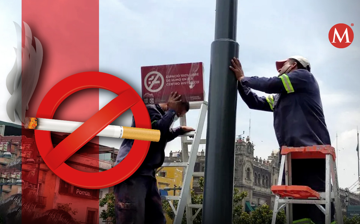 Señalización de espacios libres de humo CdMx | Especial