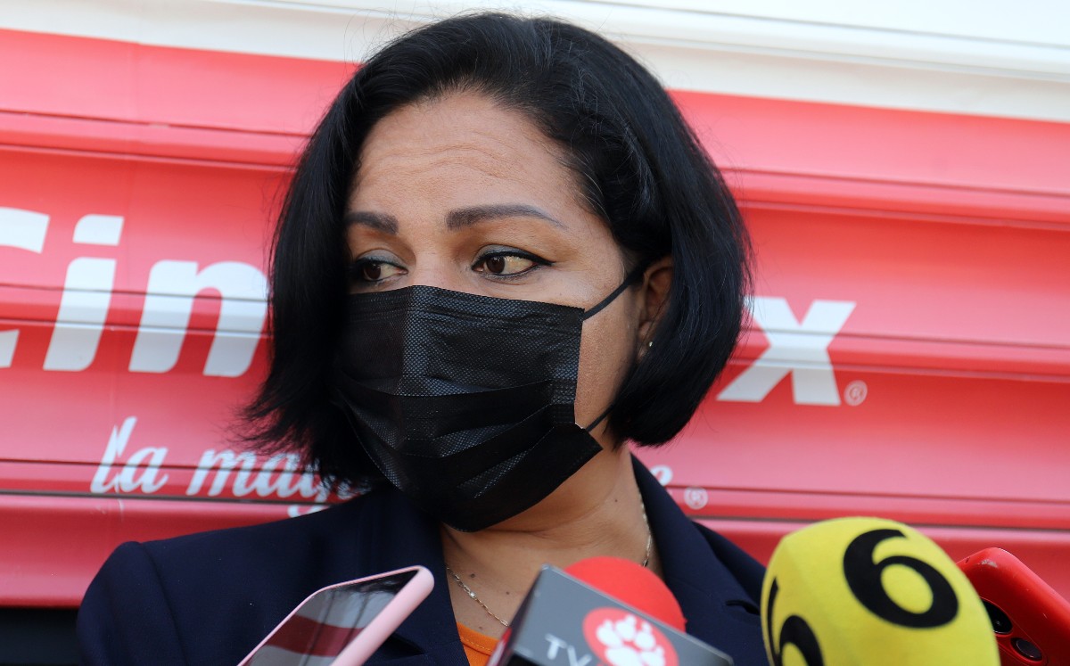 Rafaela Zapata, secretaria general de la sección 188 del SNTSS. (Rolando Riestra)