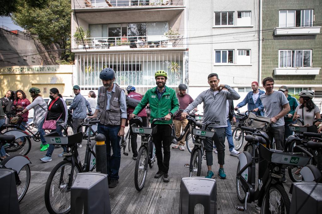 La actividad inició en Augusto Rodin-Boston y concluyó en el Parque Arboledas con un total de 3.7 km de recorrido. (Especial)