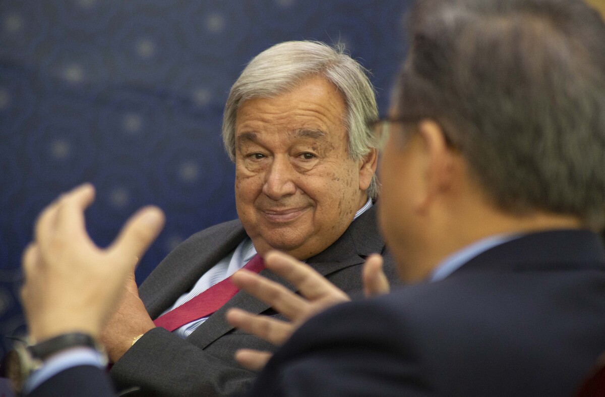 El secretario general de la ONU, Antonio Guterres. (AFP)