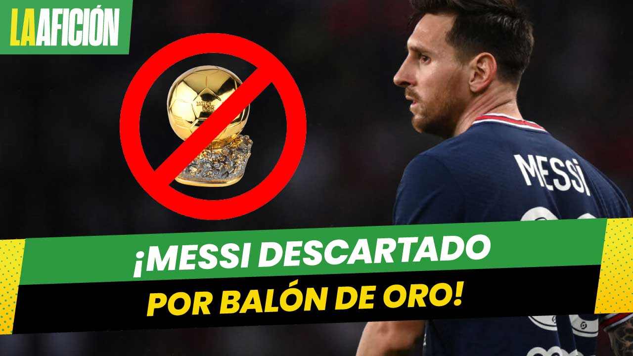 Lionel Messi, fuera de la lista de 30 candidatos al Balón de Oro por primera vez desde 2005