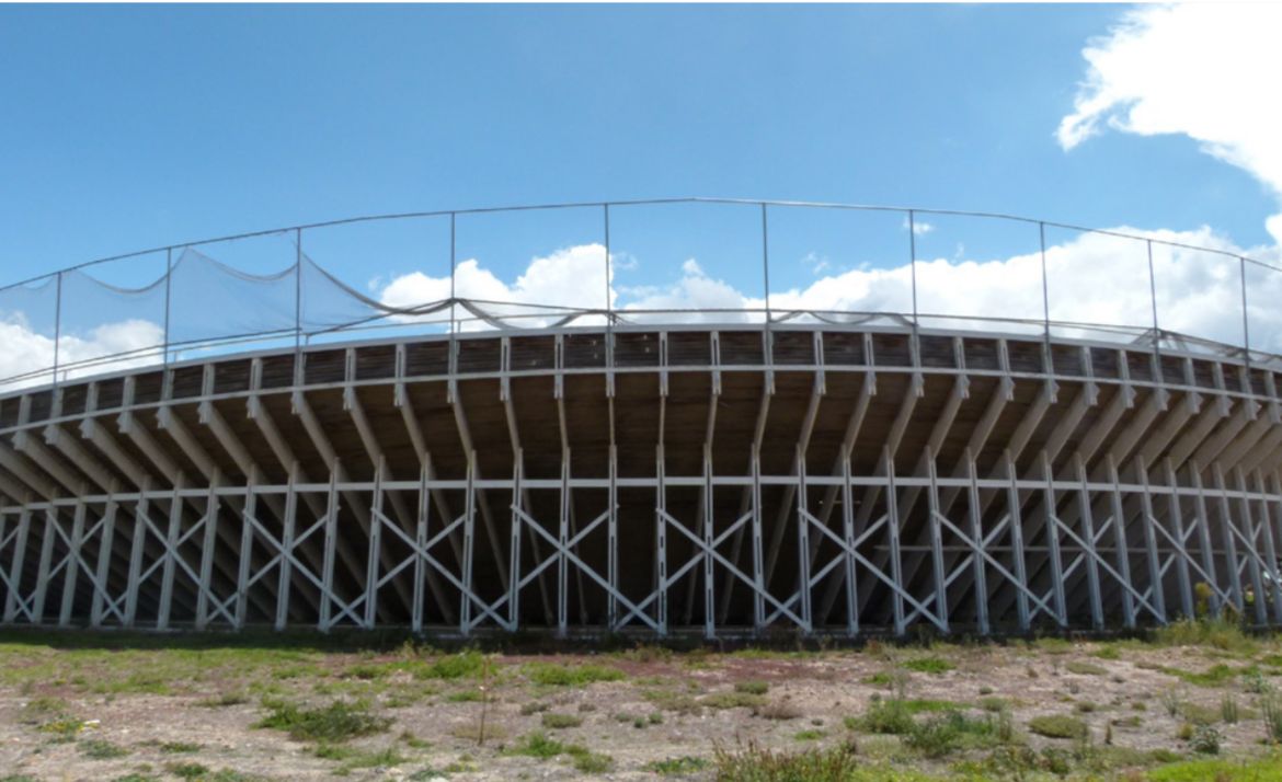 Velódromo en Hidalgo. (Eduardo González)
