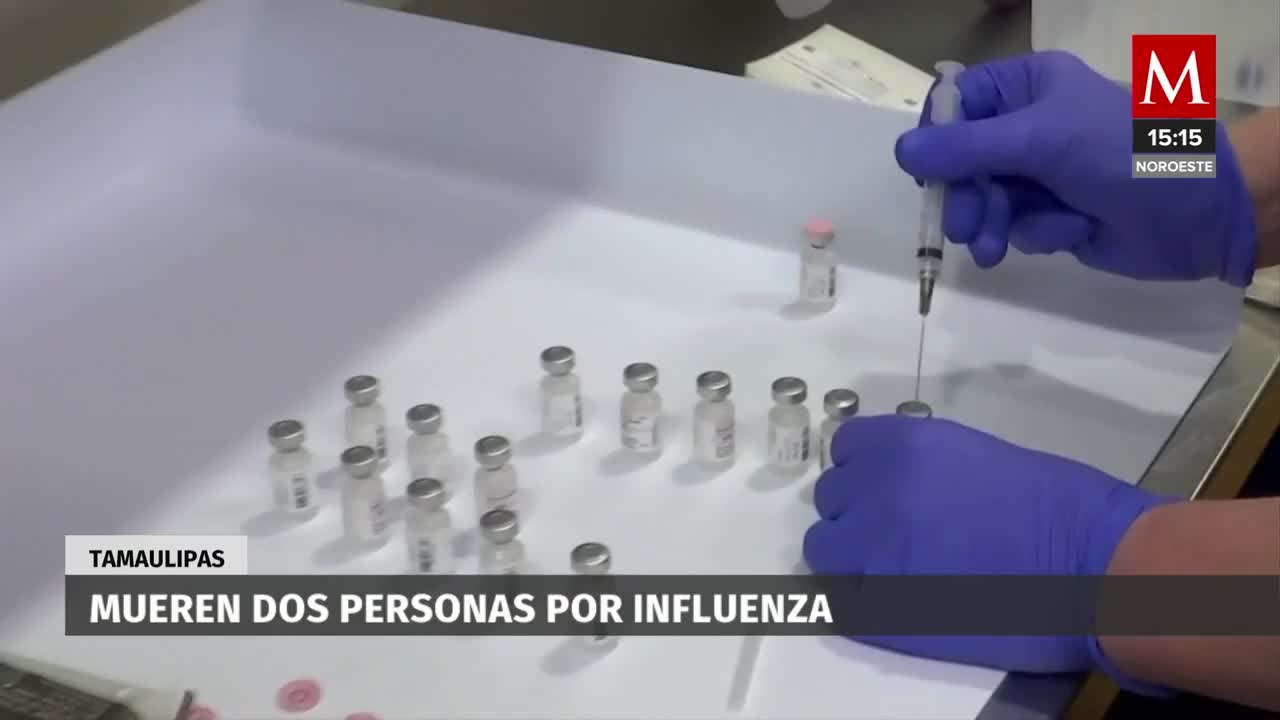 Influenza con dos defunciones y 25 enfermos en Tamaulipas