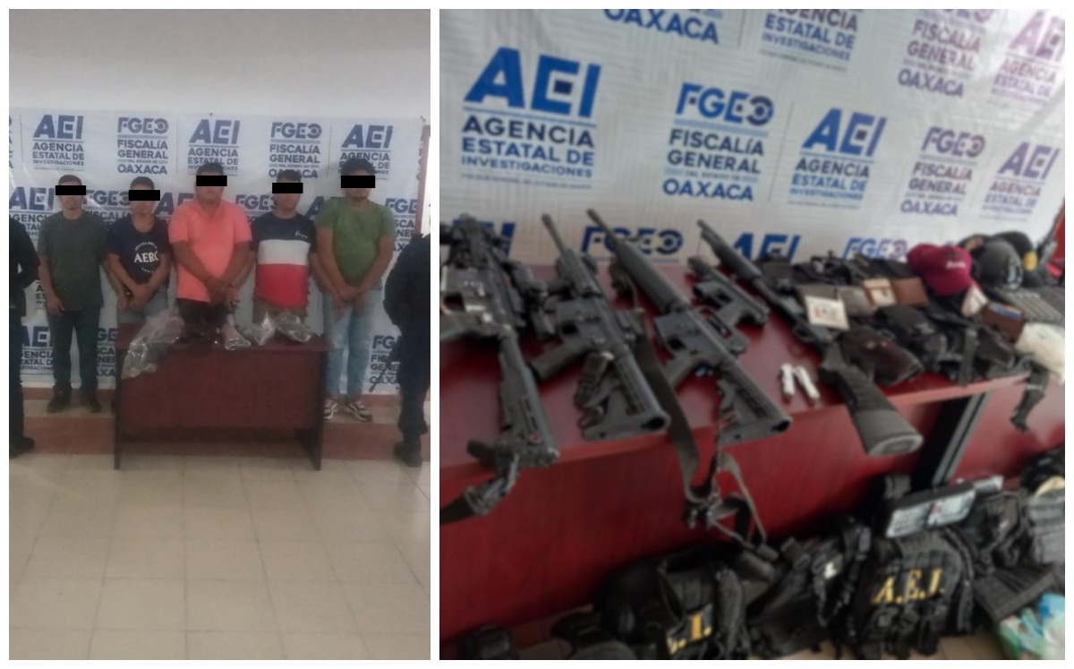 Los implicados quedaron a disposición de un juez de control.