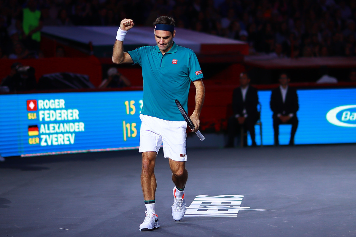Roger Federer en la Plaza de Toros