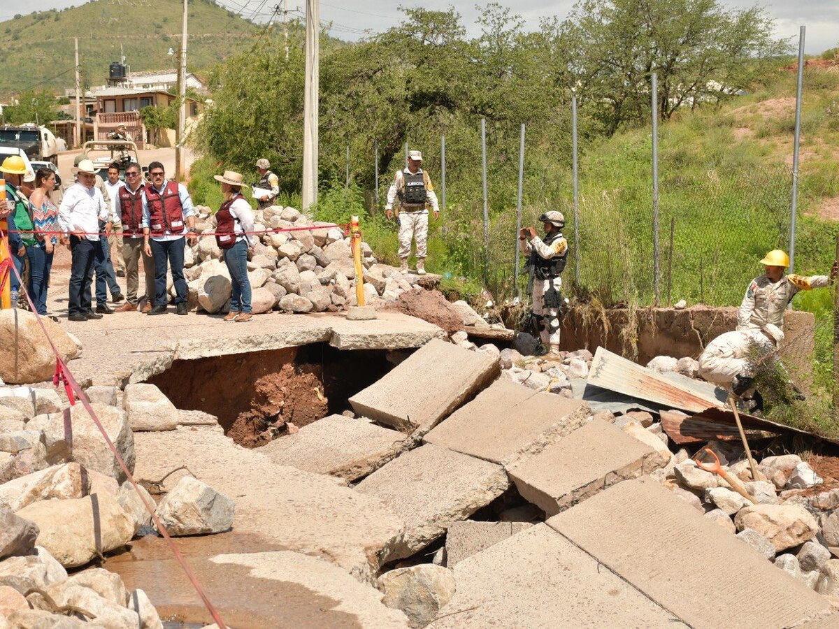 Afectaciones por lluvias en Nogales | especial
