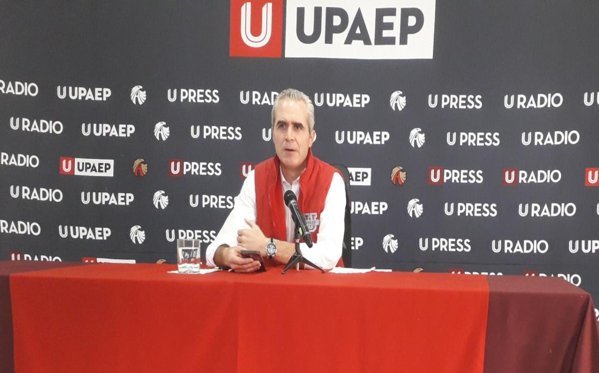 Emilio José Baños, rector UPAEP | Jaime Zambrano