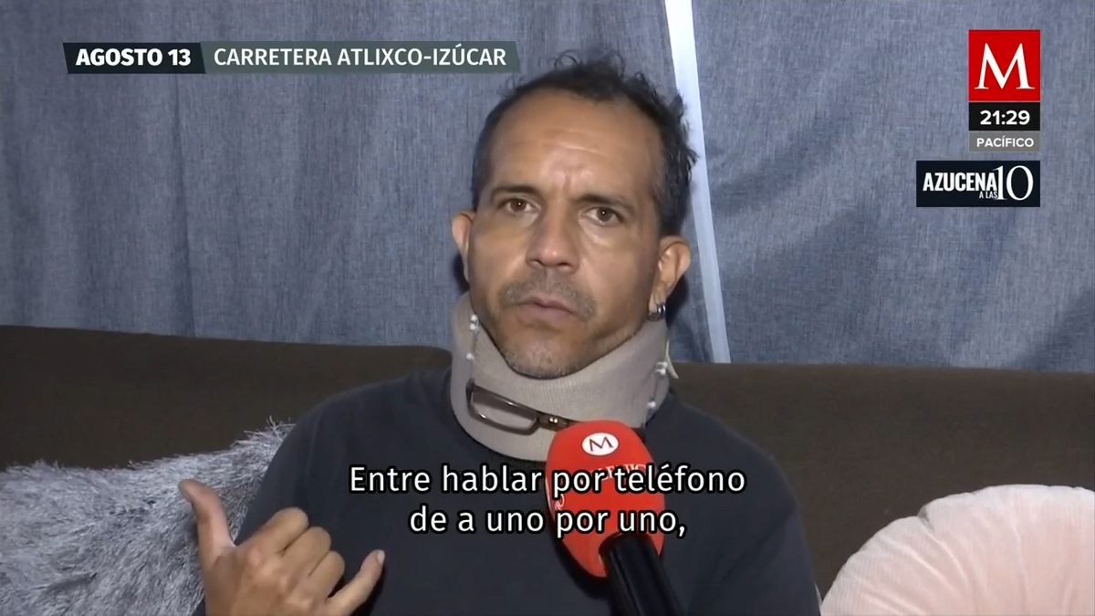 Enrique Pastrana: combi que fue su sustento les salvó la vida