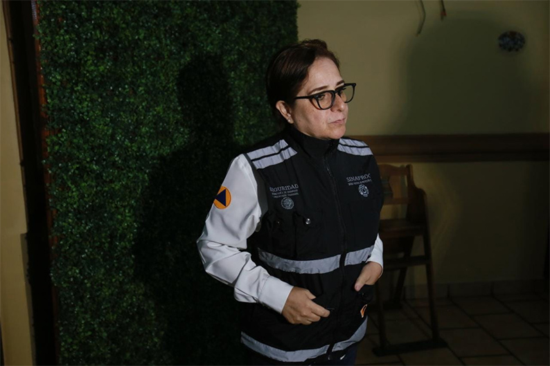 Laura Velázquez Alzúa, coordinadora nacional de Protección Civil |Octavio Hoyos