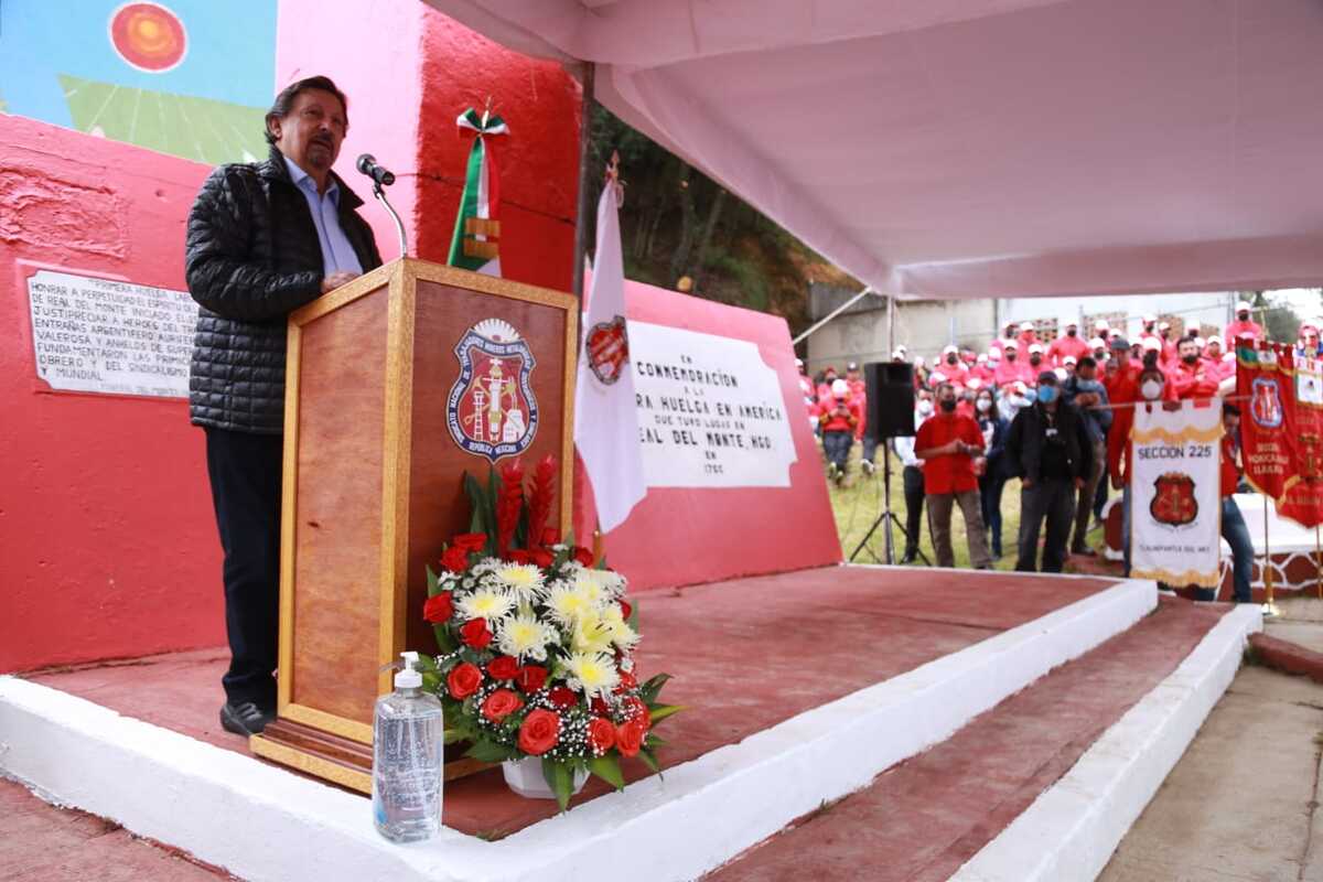 Napoleón Gómez Urrutia en Mineral del Monte. (Jorge Sánchez)