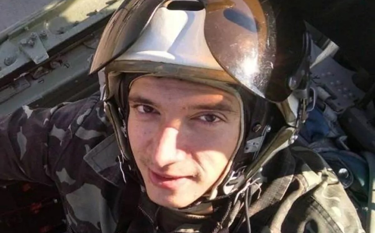 El piloto ucraniano Anton Lystopad se enfrentó a militares rusos. | Foto publicada en Facebook