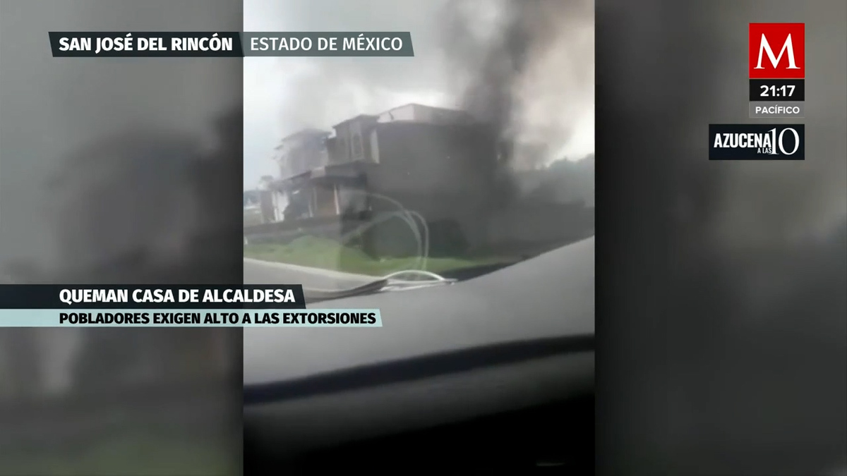 Siguen disturbios en San José del Rincón: queman casa de alcaldesa
