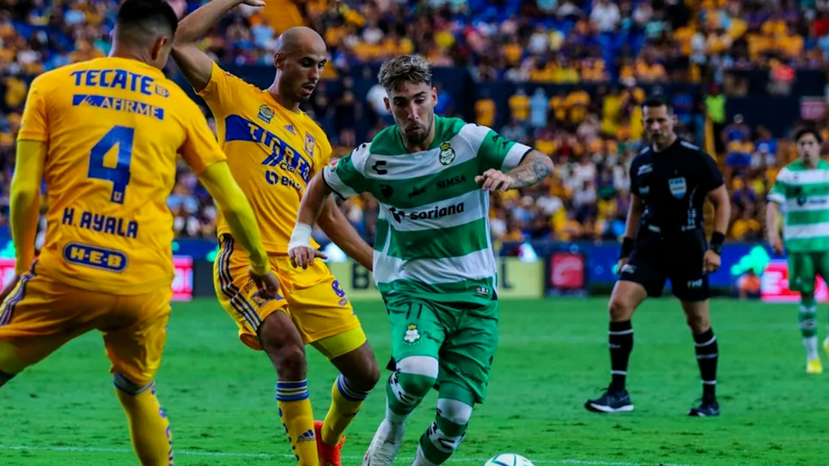 Tigres vence a Santos 2-0