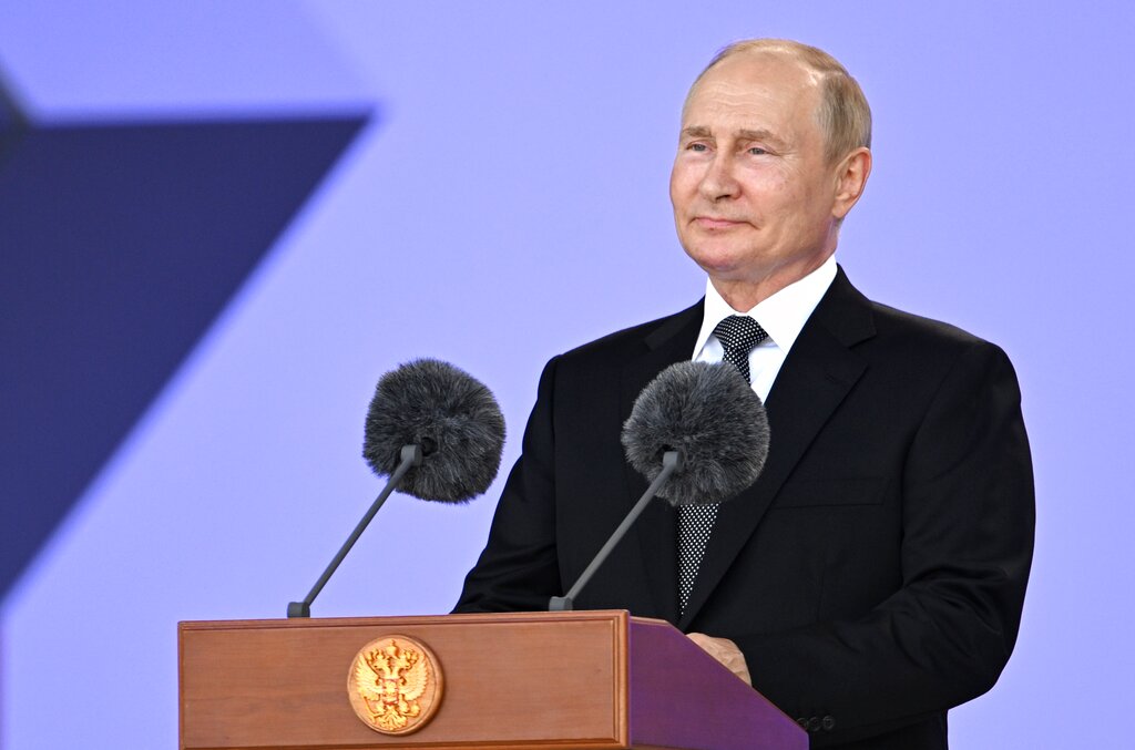 Vladimir Putin, presidente de Rusia. (AP)