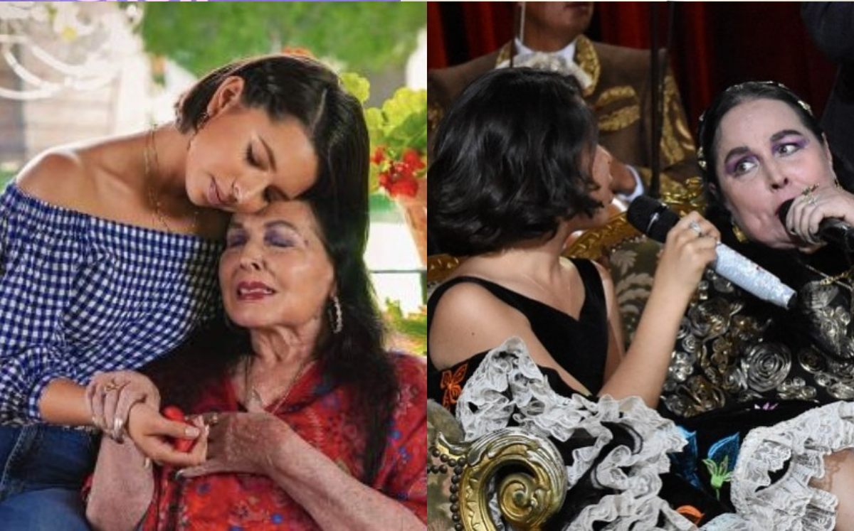 Ángela Aguilar y su abuela fueron muy unidas (Instagram).