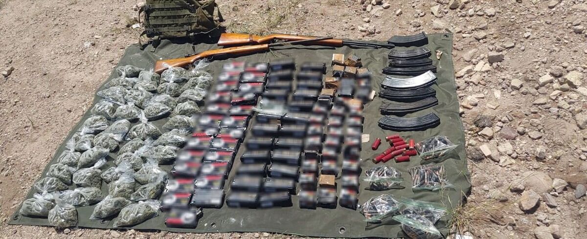 Los asegurado fue puesto a disposición de la FGR en Sonora. (Antonio López)