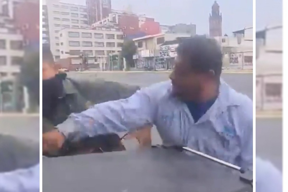 El ataque se registró en la avenida Cuauhtémoc, el centro de Monterrey. Foto: Especial