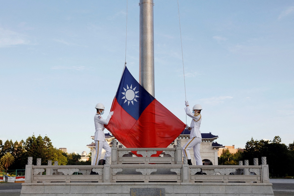 Bandera de Taiwán. (Reuters)