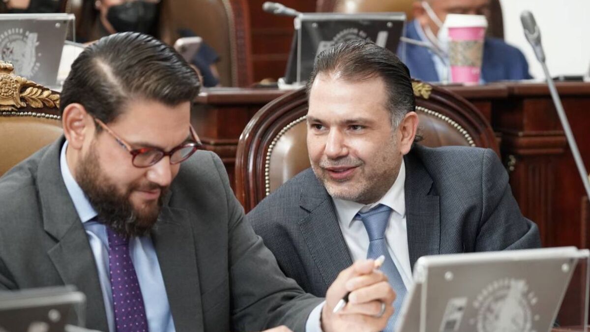 El coordinador del PAN en el Congreso de la Ciudad de México, Christian Von Roehrich. (Especial)