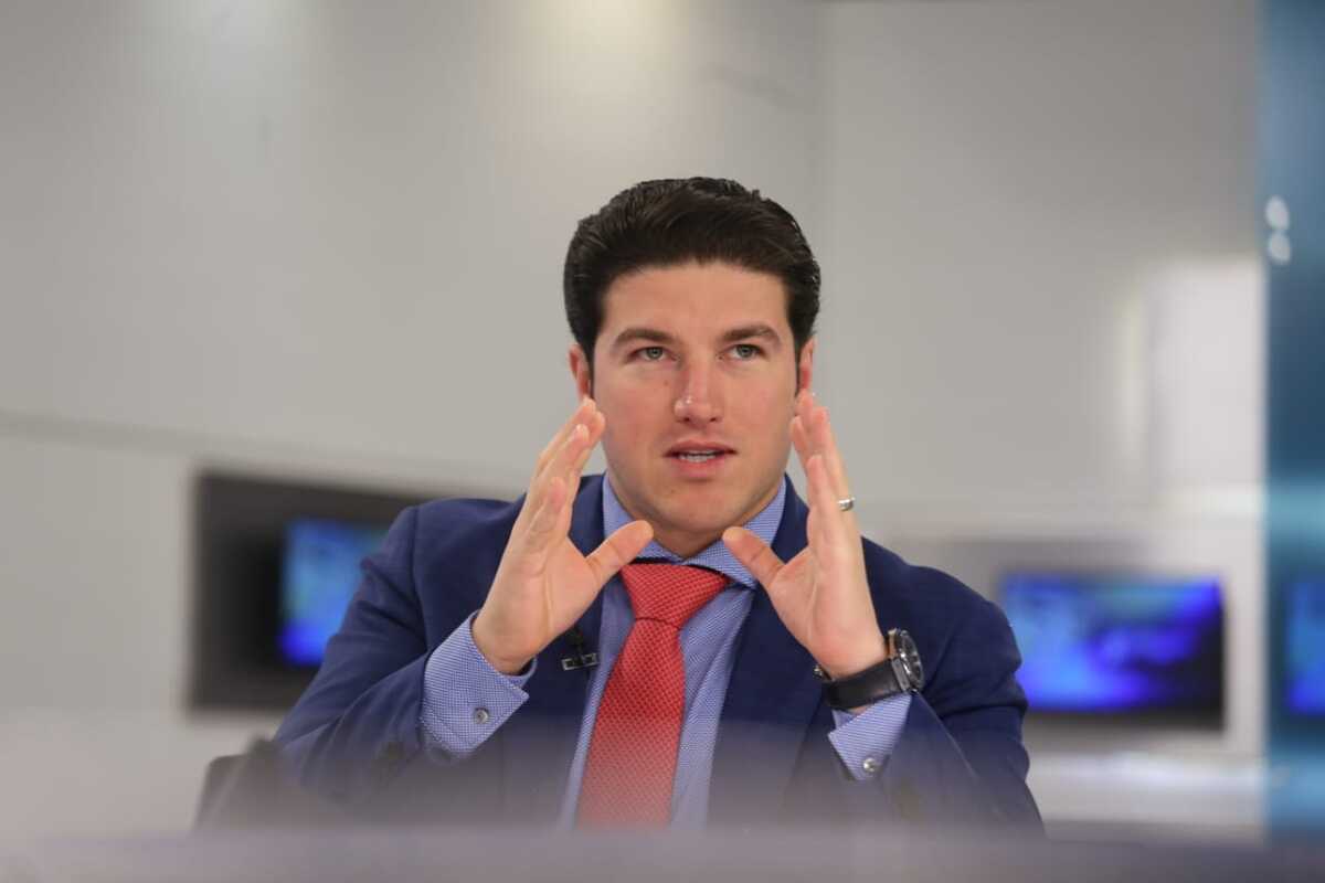 El gobernador de Nuevo León, Samuel García. Foto: Jorge López