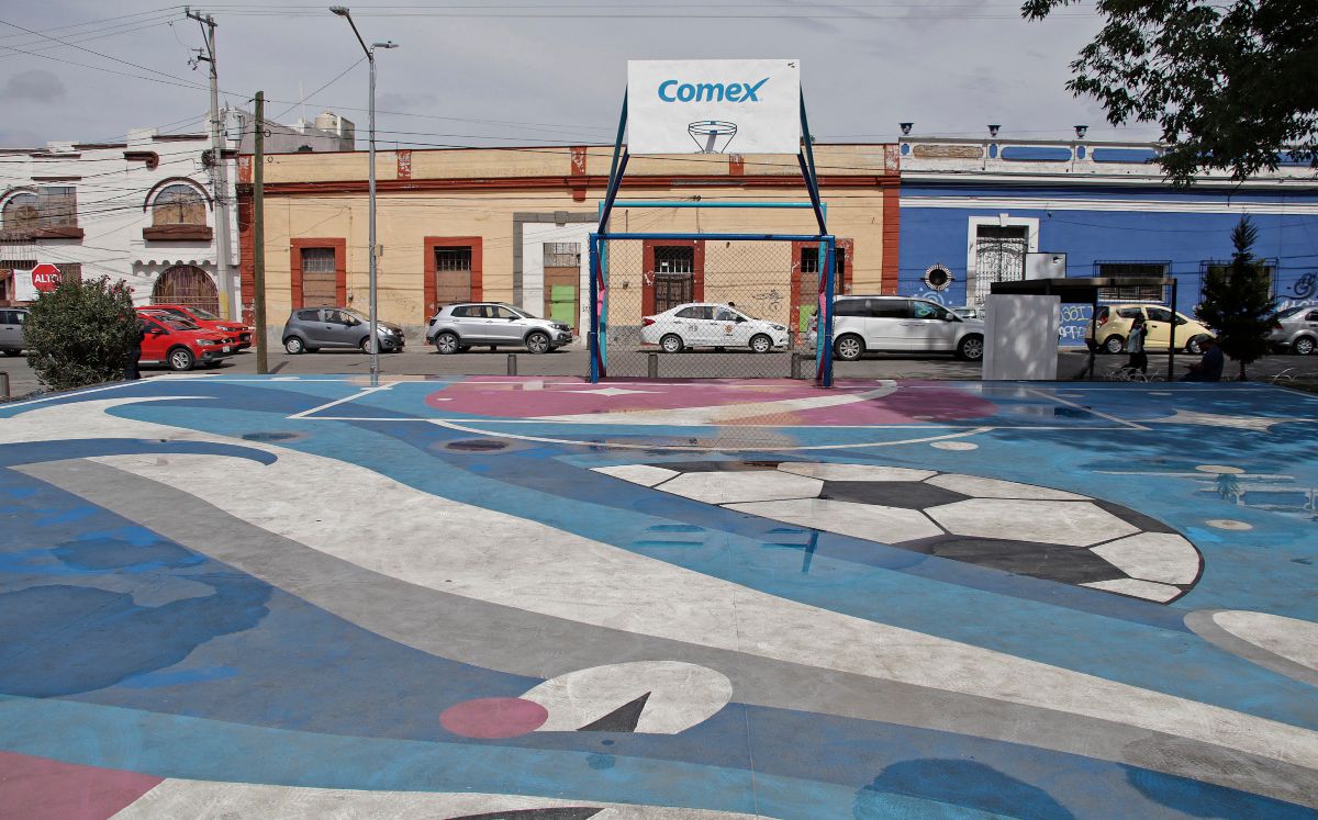 Realizan 'Intervención Artística' en canchas de Puebla | Agencia Enfoque