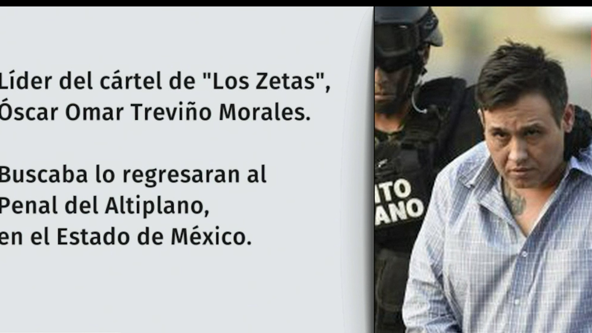 Tribunal rechaza amparo a líder de los Zetas