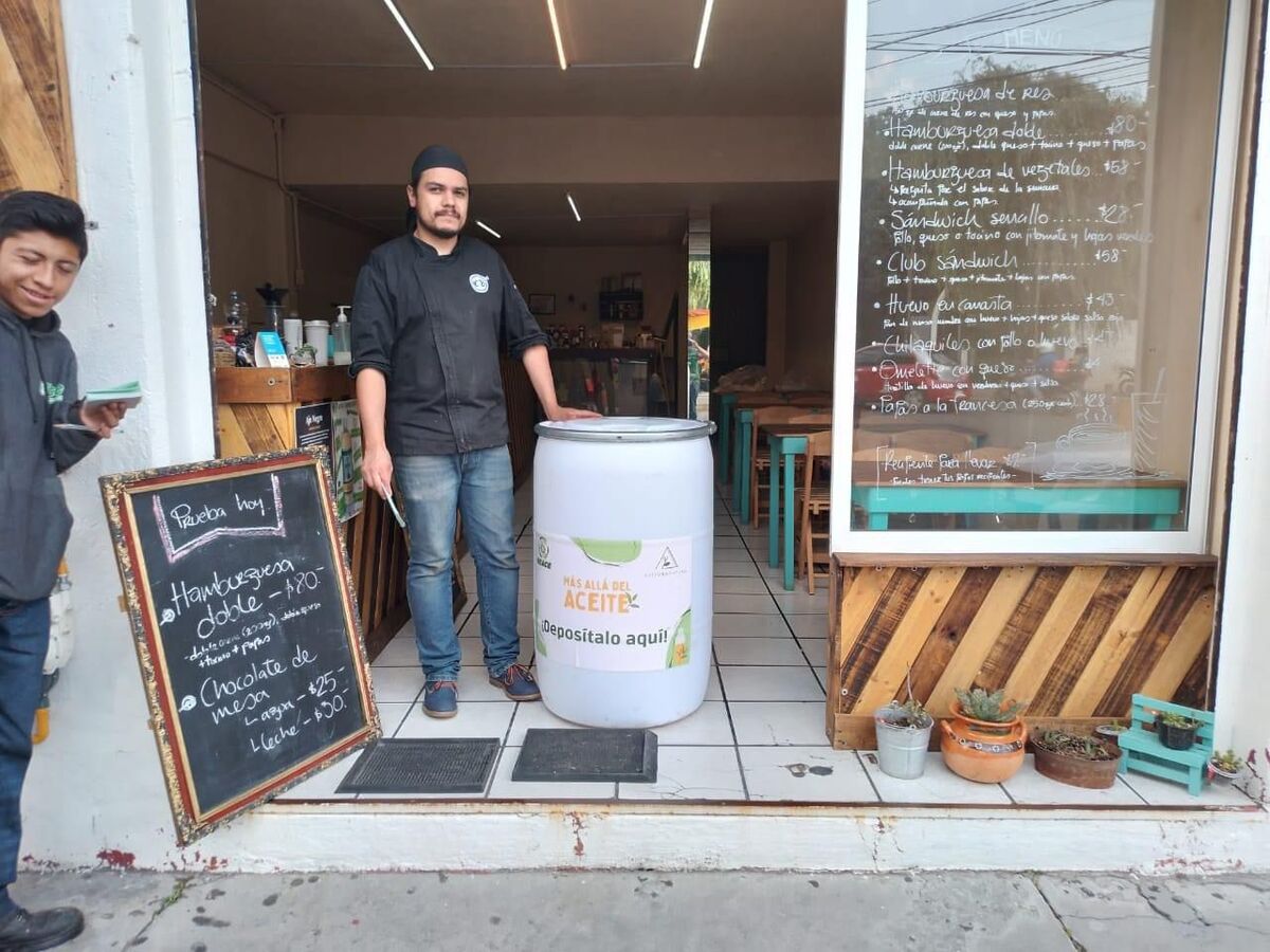 "Reutilizan aceite en Toluca con colecta" | Especial.