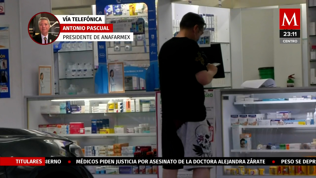 Antonio Pascual, Presidente de la ANAFARMEX. SS criticó a consultorios junto a farmacias