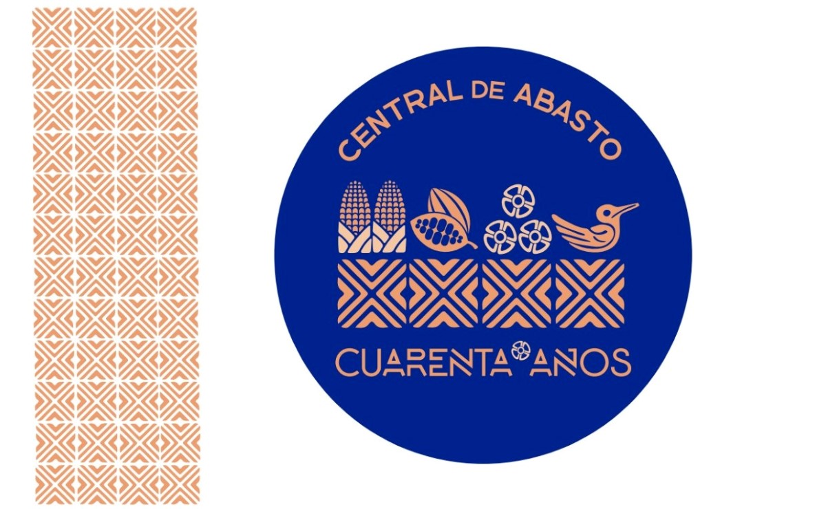 Logo por 40 aniversario de la Central de Abasto