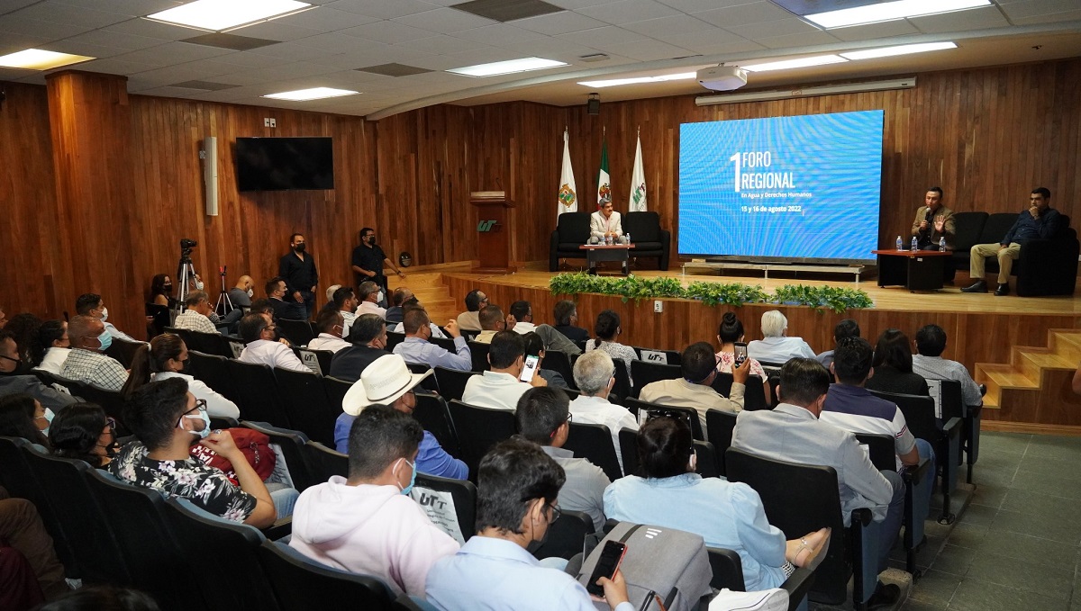 Se contó la presentación Agua Saludable para La Laguna Visto Desde la Sociedad Civil. (cortesía)