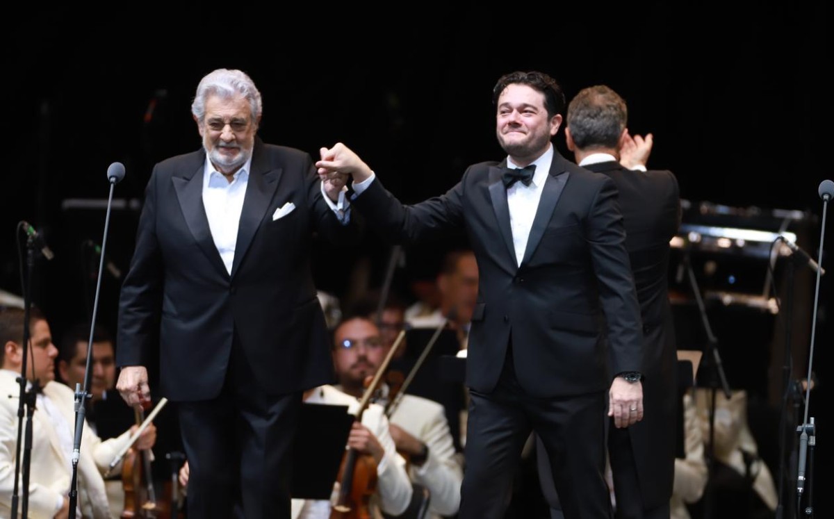 Plácido Domingo regresa a México (Foto: Naomi Antonio Ruiz).
