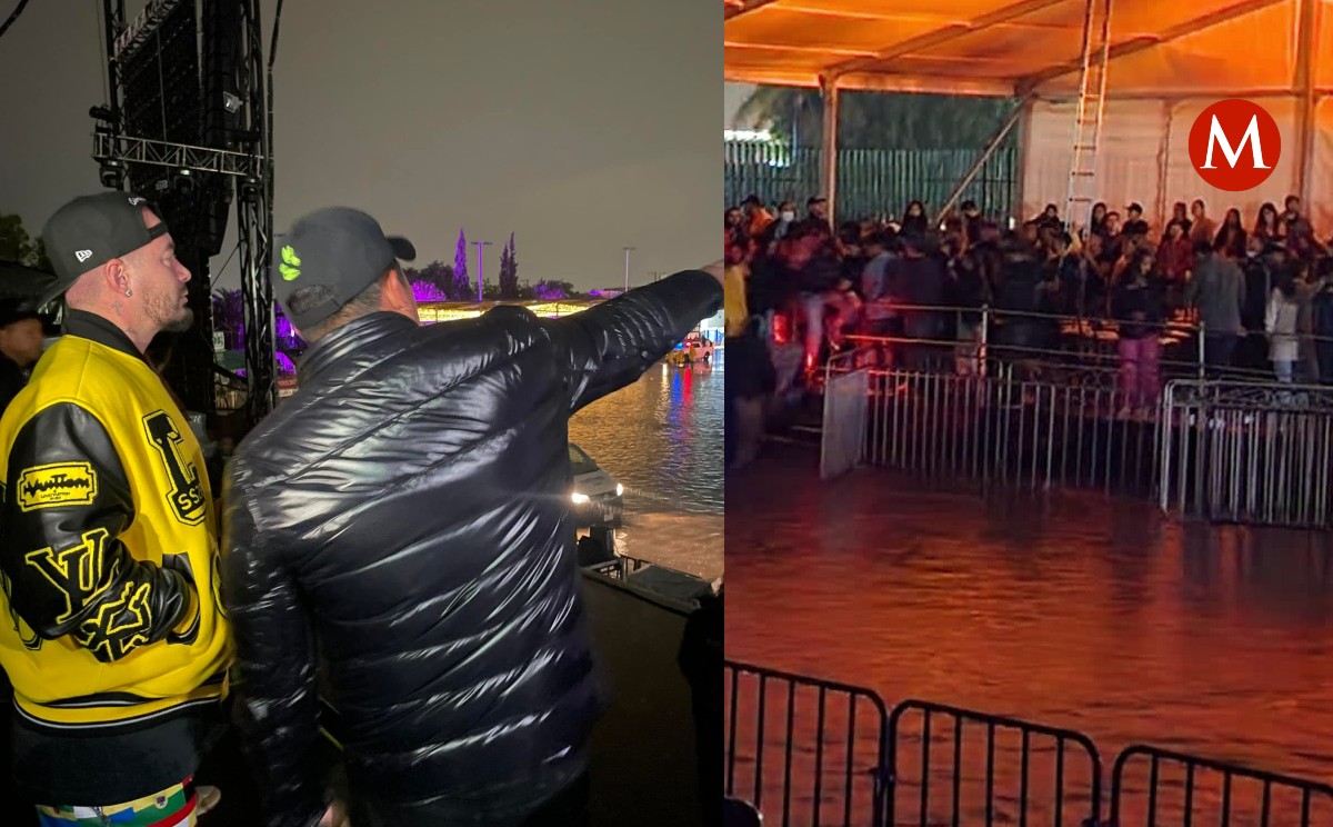 Suspenden concierto de J Balvin en la Fenapo 2022 por fuerte lluvia