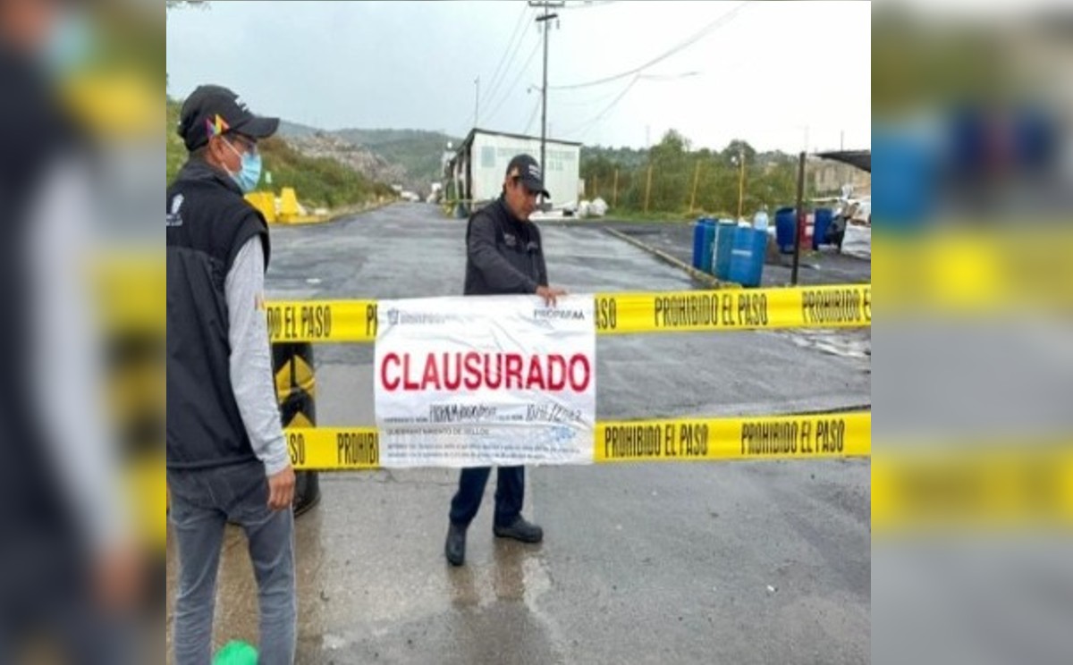 "Tiradero en Tepotzotlán es clausurado por Propaem" | Especial.