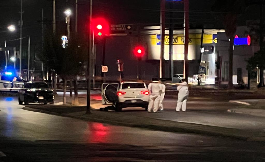 La agresión se registró la noche del miércoles sobre la avenida Conquistadores casi en su cruce con Cartagena. Foto: Mayte Villasana
