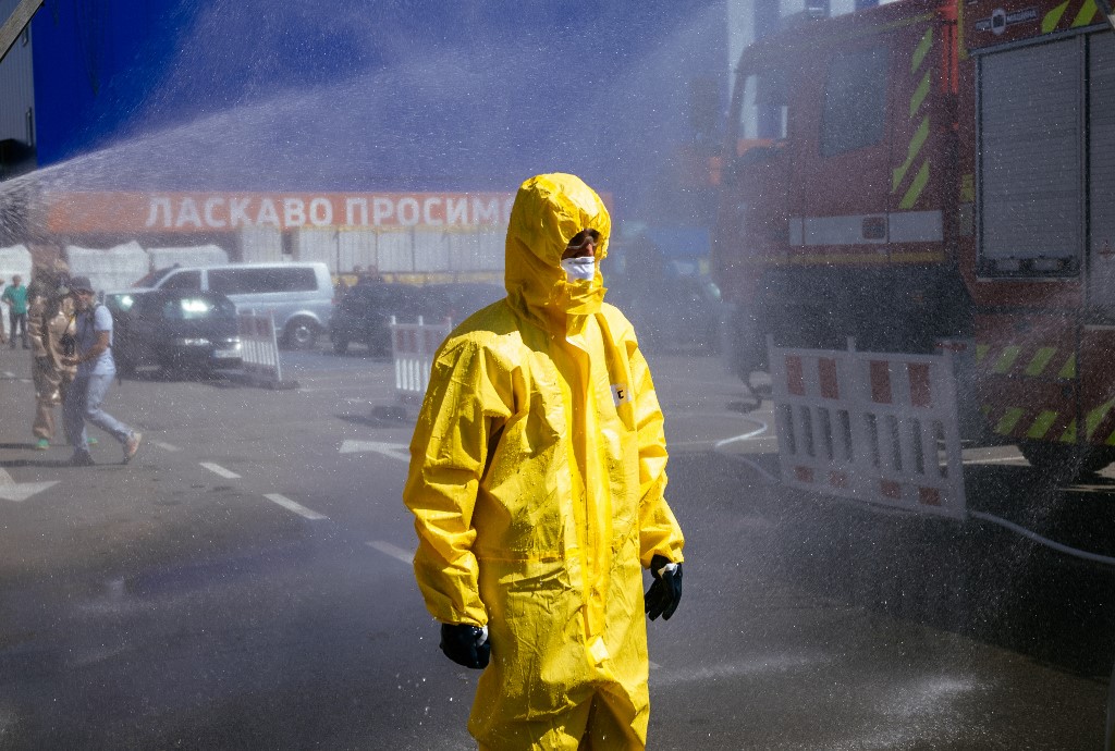 Un ataque a la central de Zaporiyia podrí desatar una crisis nuclear. (AFP)