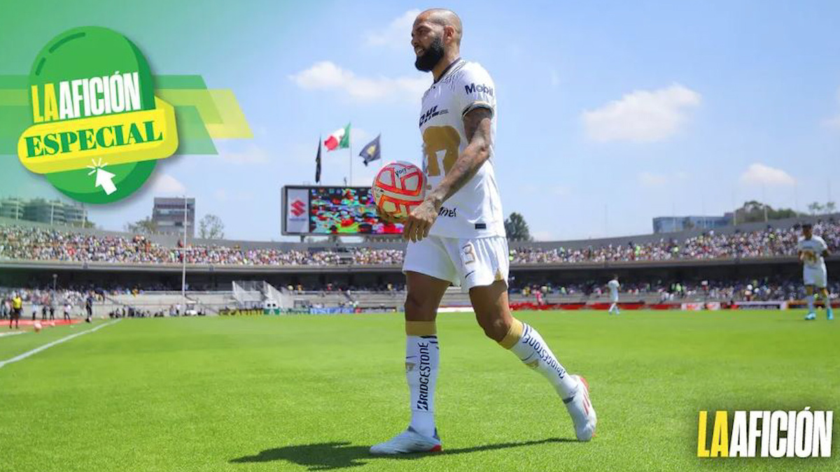 Dani Alves: mucha taquilla, pocos puntos con Pumas