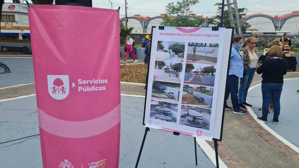 Entrega Lemus obras realizadas en la colonia Del Sur, en marco del programa Enchulemos Guadalajara (Juan Carlos Munguía)