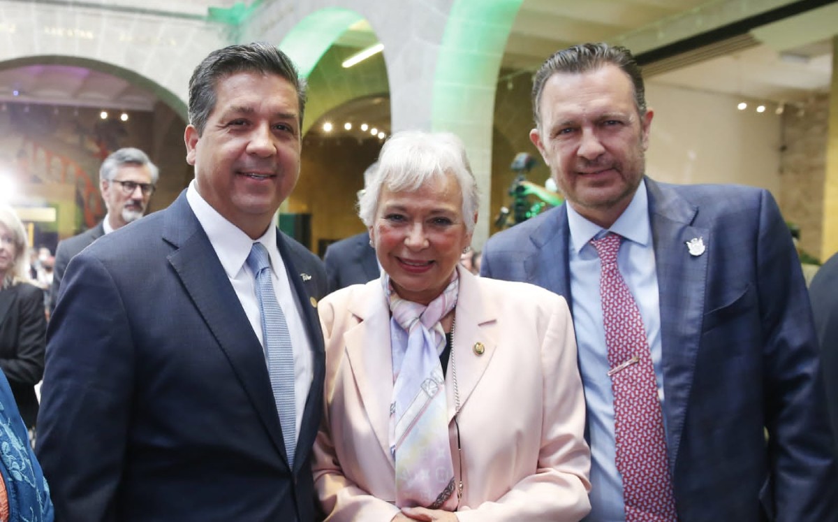 Francisco García Cabeza de Vaca acudió al informe de Olga Sánchez Cordero. (Cortesía)