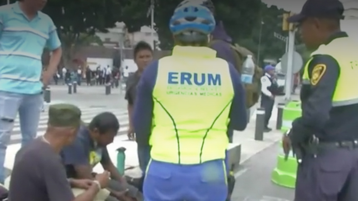 Hombre lesionado tras atropello en CdMx